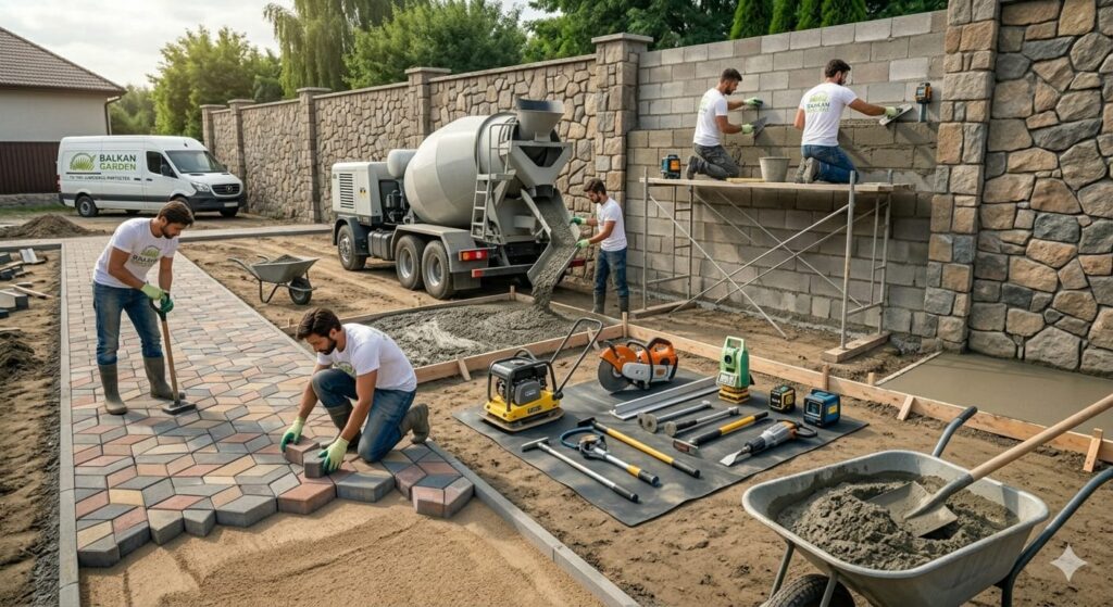 Krčenje zapuštenih terena i priprema placa u Beogradu – Balkan Garden